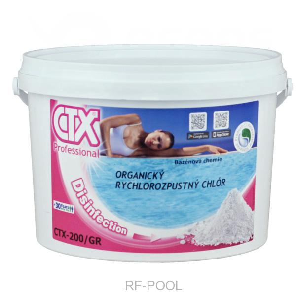 RÝCHLOROZPUSTNÝ CHLÓROVÝ GRANULÁT CTX-200/GR 30kg