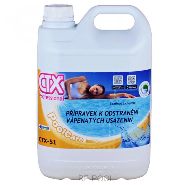 ODSTRAŇOVAČ VÁPENATÝCH USADENÍN CTX-51 25L