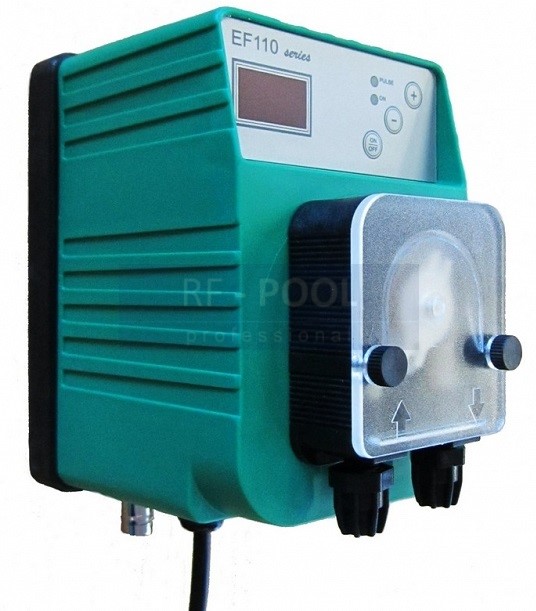 PERISTALTICKÉ ČERPADLO TEBAS EFka 110, 1,8 l/h, VRÁTANE SÚPRAVY SO SONDOU  REDOX