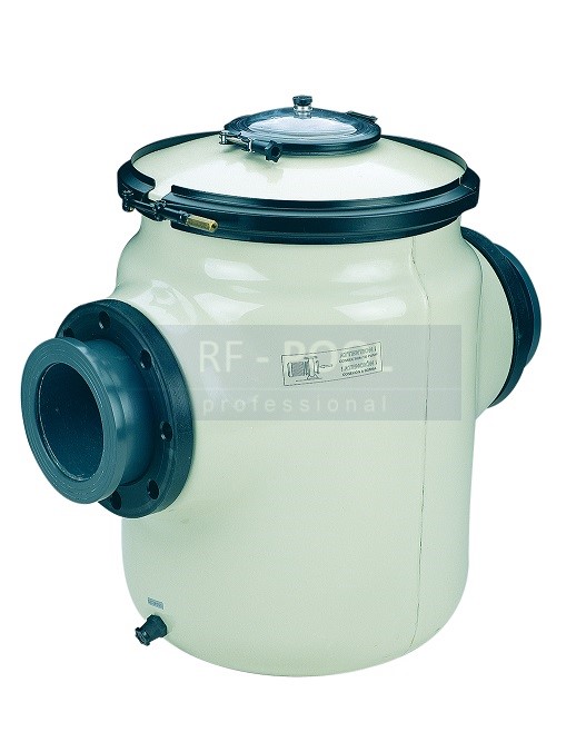 ZACHYTÁVAČ Z POLYESTEROVÉHO SKLOLAMINÁTU OBJEM 60l S PRIEZOROM, 6"