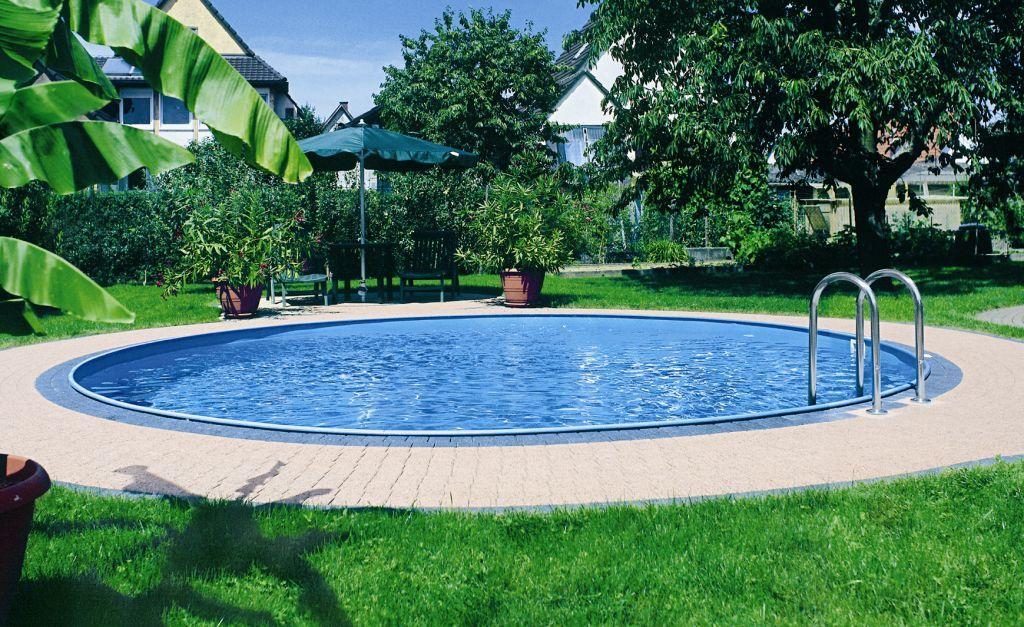 KRUHOVÝ BAZÉN S OCEĽOVOU KONŠTRUKCIOU D7000 hl.1200