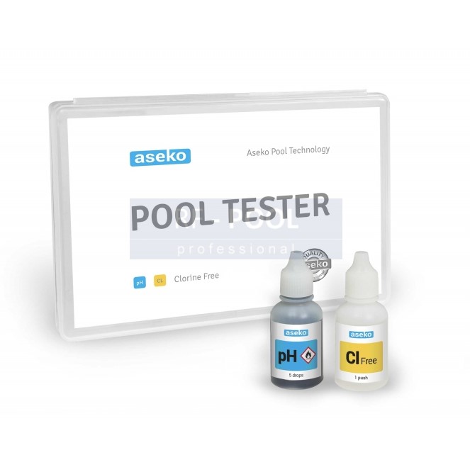 POOL TESTER  pH, CL FREE
