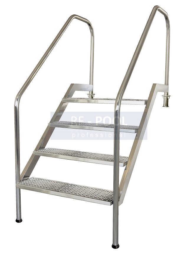 NEREZOVÉ SCHODY PMR šírka 940mm - 5 STUPŇOV