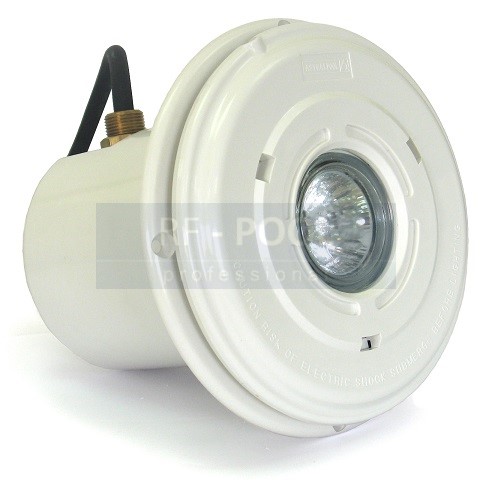 BAZÉNOVÝ REFLEKTOR MINI 50W/12V ABS PRE FÓLIOVÉ BAZÉNY S OBRÚČKOU Z ABS