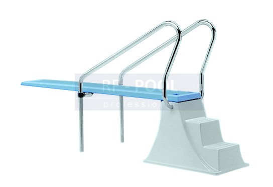 ODRAZOVÁ DOSKA ELEVADO BLEDOMODRÁ - 2,0 m x 0,55 m x 0,40 m