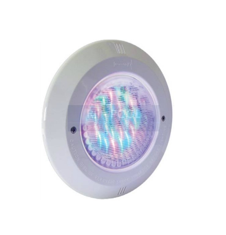 BAZÉNOVÝ REFLEKTOR S LED DIÓDAMI LUMI PLUS 1.11 RGB PAR56 V1 S OBRÚČKOU Z ABS